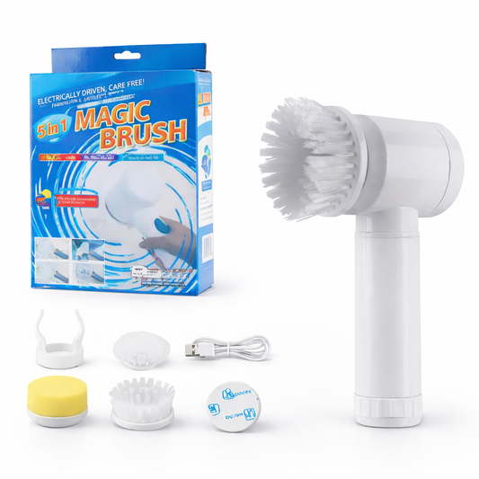 Cepillo eléctrico de limpieza 5 en 1