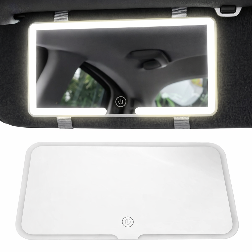 Espejo led recargable para auto