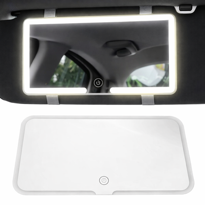 Espejo led recargable para auto